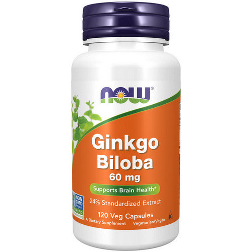 Ginkgo Biloba 120 Veg Caps by Now Foods