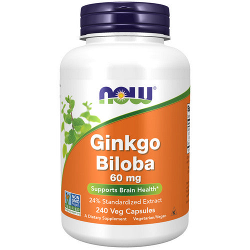 Ginkgo Biloba 240 Caps by Now Foods