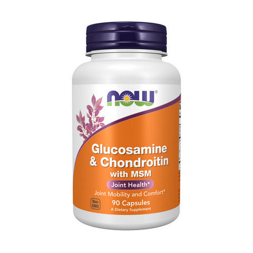 Glucosamine & Chondroitin with MSM 90 Caps by Now Foods