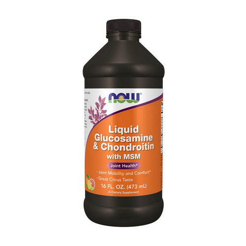 Liquid Glucosamine & Chondroitin With Msm 16 Oz by Now Foods