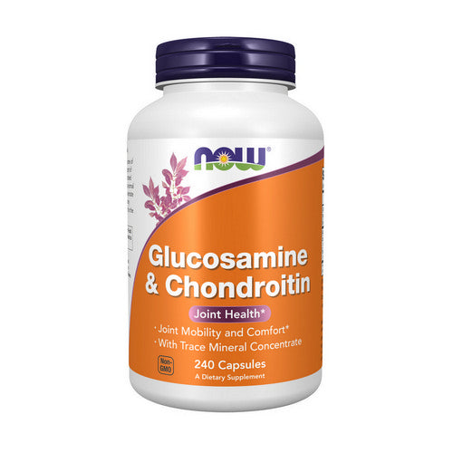 Glucosamine & Chondroitin 240 Caps by Now Foods