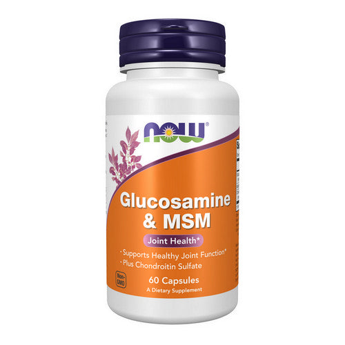 Glucosamine & M.S.M 60 Caps by Now Foods