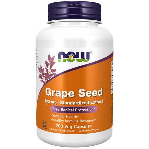 Grape Seed 200 Caps by Now Foods