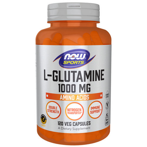 L-Glutamine 120 Caps by Now Foods