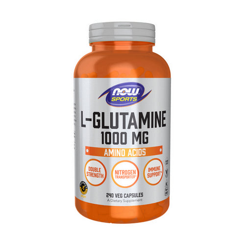 L-Glutamine 240 Caps by Now Foods