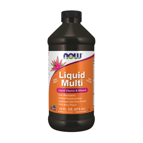 Liquid Multi 16 FL OZ -BERRY FLAVOR by Now Foods