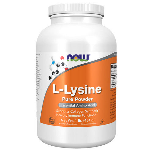 L-Lysine Powder 1 Lb by Now Foods