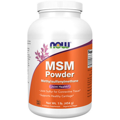 M.S.M Powder 1 lb by Now Foods