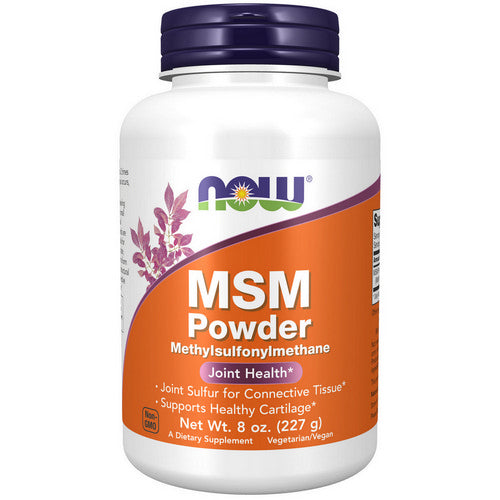 M.S.M Powder 8 Oz by Now Foods