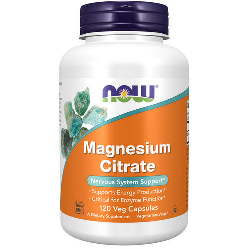 Magnesium Citrate 120 Vcaps by Now Foods