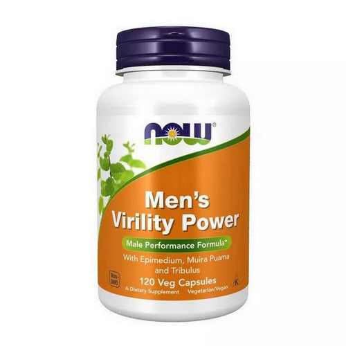 Mens Virility Power 120 Caps by Now Foods