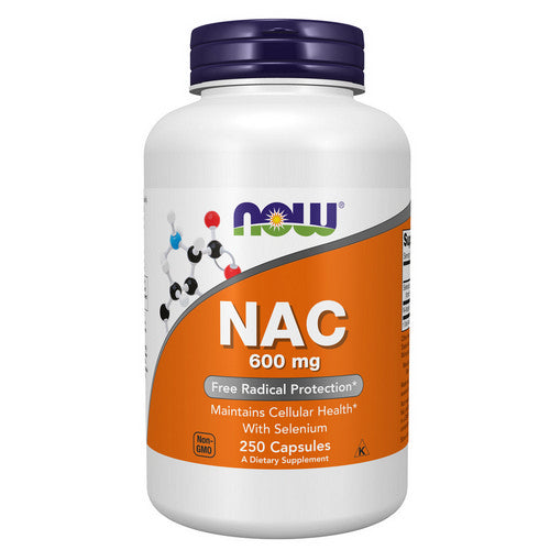 Nac-Acetyl Cysteine 250 Caps by Now Foods