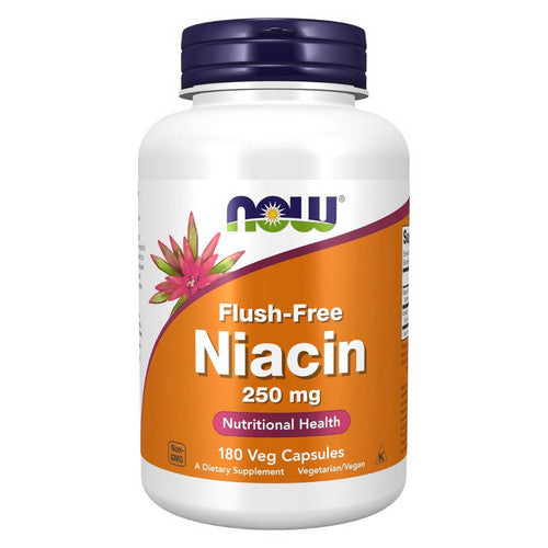 FlushNo ChangeFree Niacin 180 Caps by Now Foods