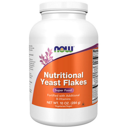 Nutritional Yeast Flakes 10 Oz by Now Foods