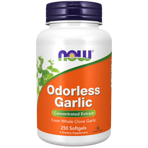 Odorless Garlic Original 250 Sgels by Now Foods