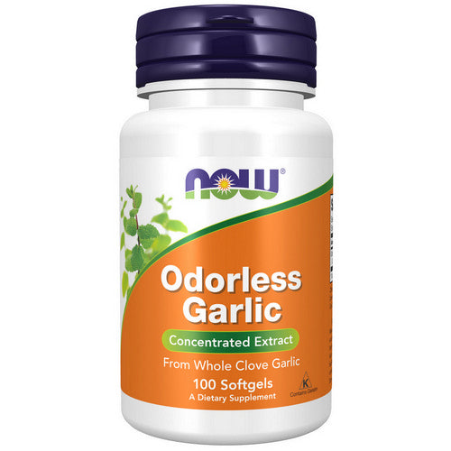 Odorless Garlic Original 100 Sgels by Now Foods