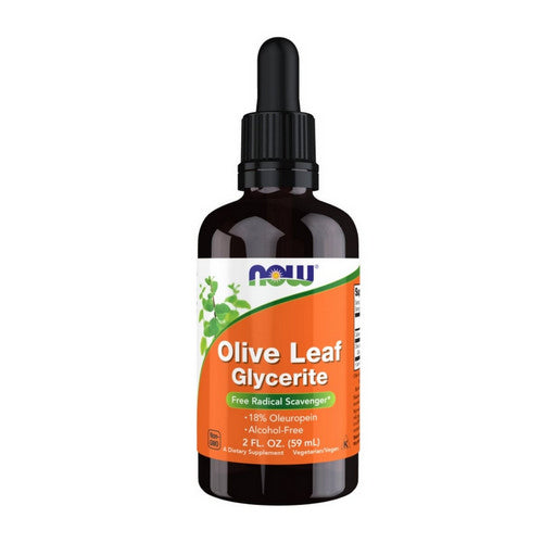 Olive Leaf Glycerite 2 OZ by Now Foods