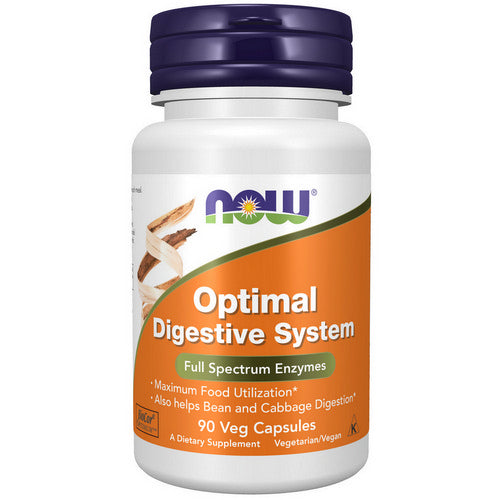 Optimum Digestive System 90 Vcaps by Now Foods