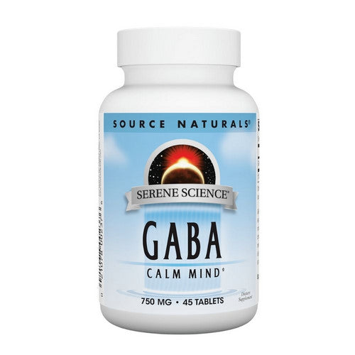 Gaba 45 Tabs by Source Naturals