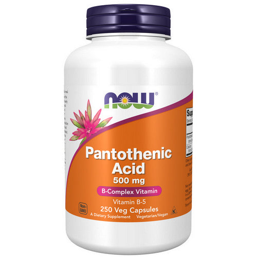 Pantothenic Acid 250 Caps by Now Foods