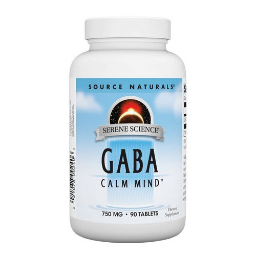 Gaba 90 Tabs by Source Naturals