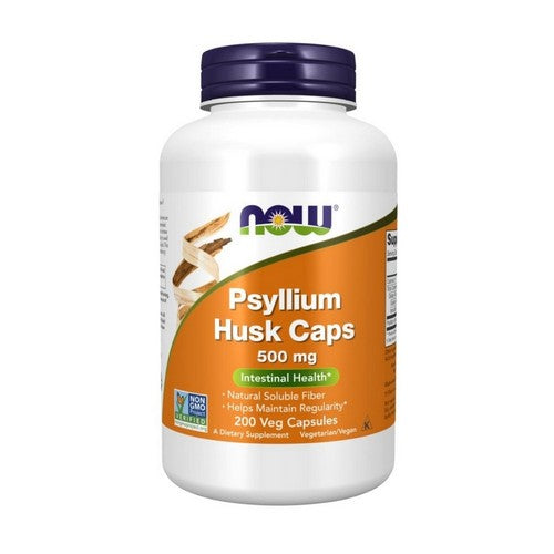 Psyllium Husk 200 Veg Caps by Now Foods