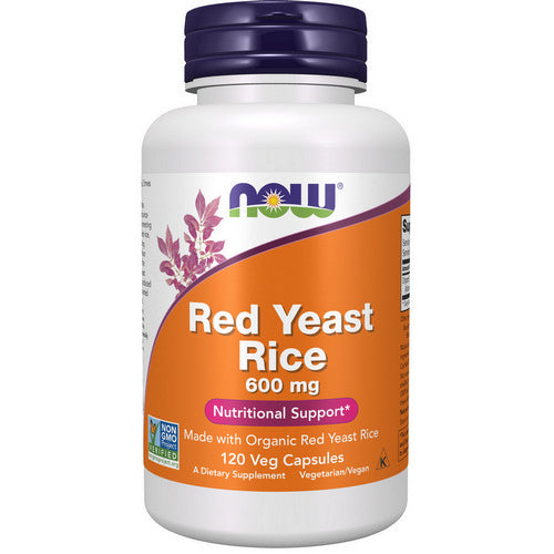 Red Yeast Rice Extract 120 Vcaps by Now Foods