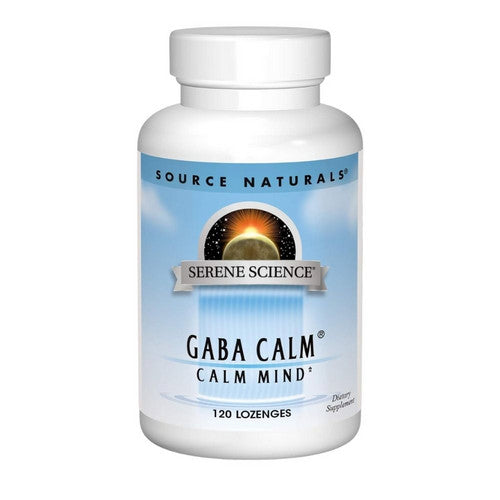 Gaba Calm Peppermint, 120 Lozenges by Source Naturals