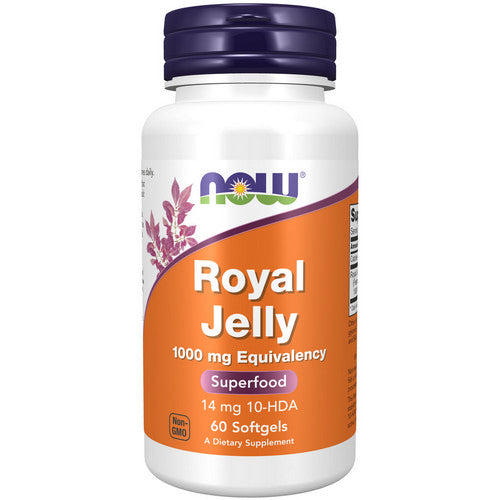 Royal Jelly 60 Sgels by Now Foods