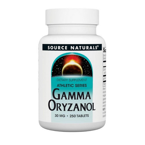 Gamma Oryzanol 250 Tabs by Source Naturals