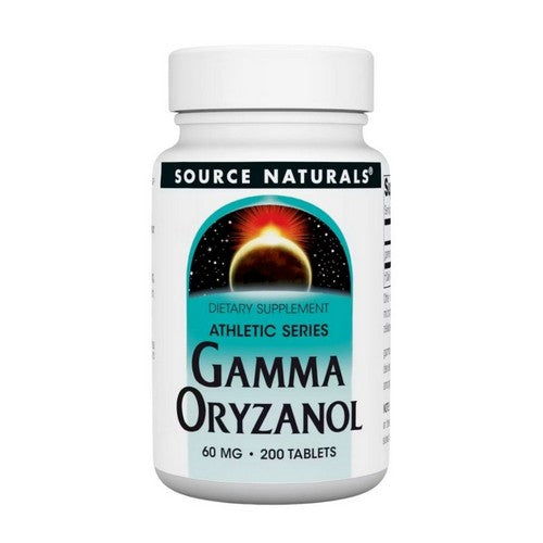 Gamma Oryzanol 200 Tabs by Source Naturals