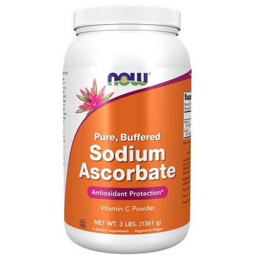 Sodium Ascorbate Powder 3 lbs by Now Foods