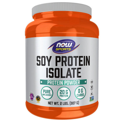 Soy Protein Isolate Unflavored, 2 lbs by Now Foods