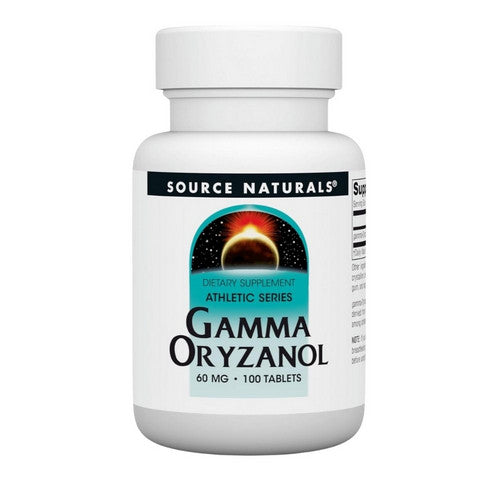 Gamma Oryzanol 100 Tabs by Source Naturals