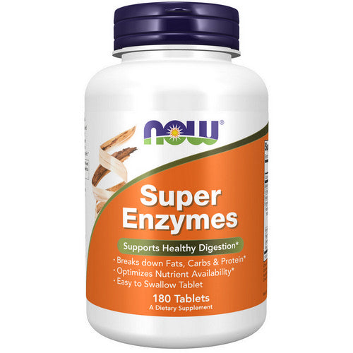 Super Enzymes 180 Tabs by Now Foods