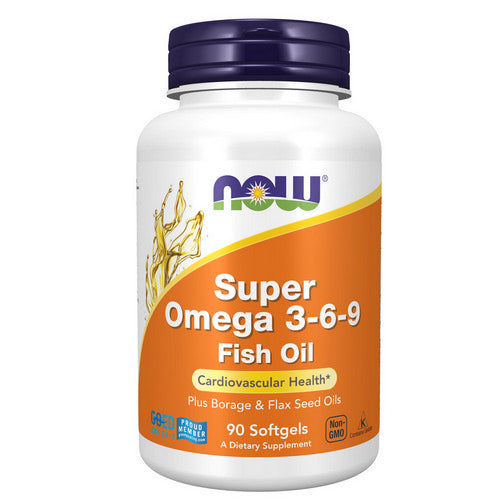 Super Omega 3-6-9 90 Sgels by Now Foods