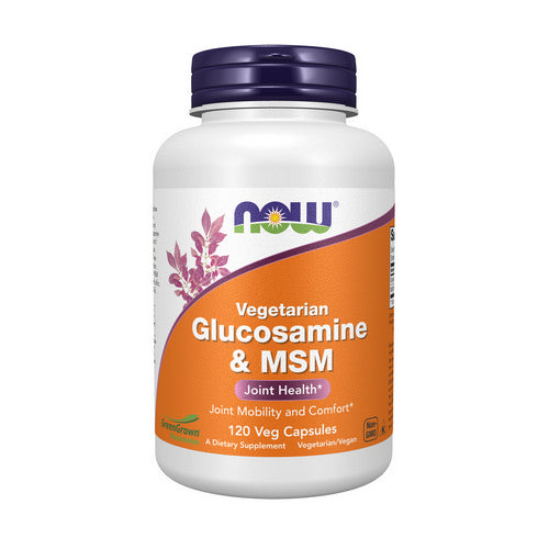 Glucosamine & MSM 120 Veg Caps by Now Foods