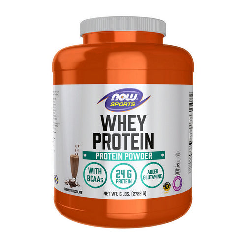 Whey Protein Dutch Chocolate, 6 lbs by Now Foods