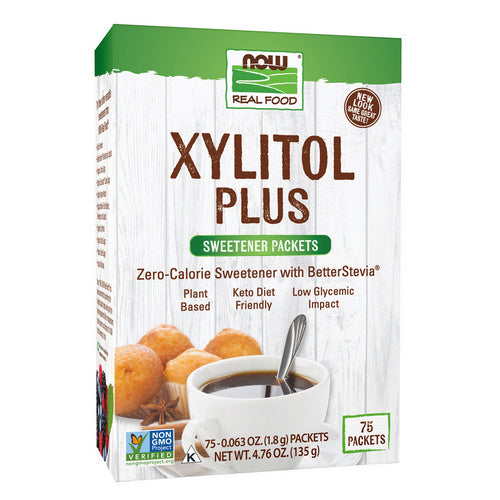 Xylitol Plus 75/box by Now Foods