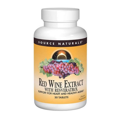 Red Wine Extract W/resveratrol Tabs 30 Tabs by Source Naturals