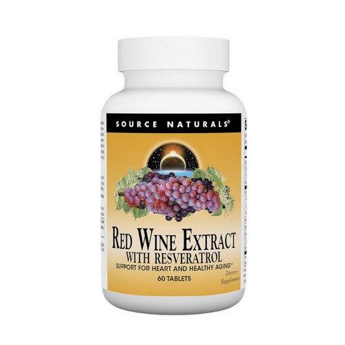 Red Wine Extract W/resveratrol Tabs 60 Tabs by Source Naturals