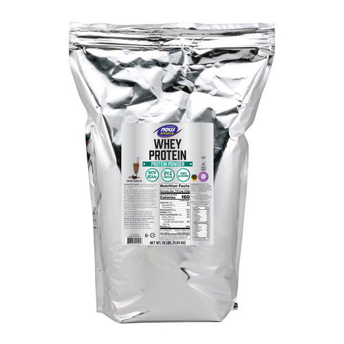 Whey Protein Dutch Chocolate, 10lb by Now Foods