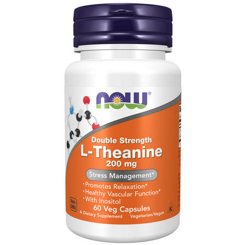 L-Theanine 60 Vcaps by Now Foods