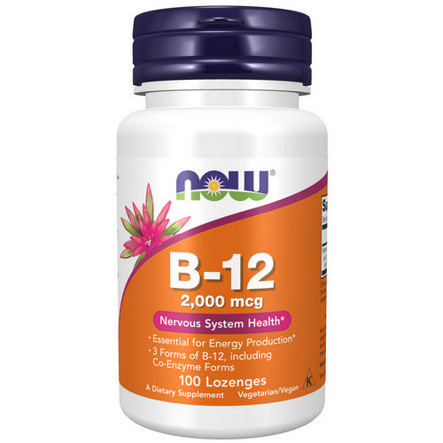 B-12 100 Lozenges by Now Foods