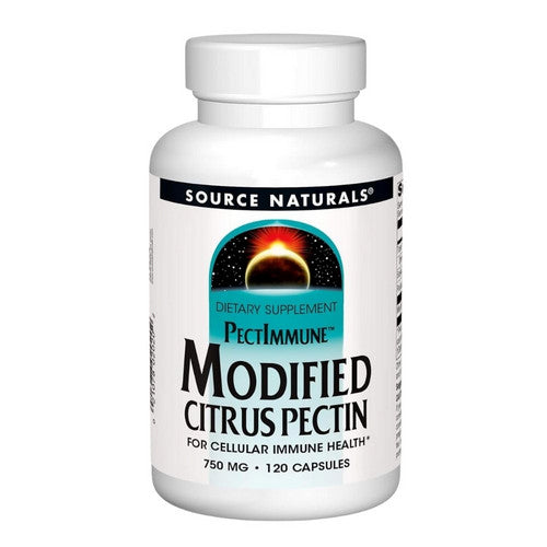Modified Citrus Pectin 120 caps by Source Naturals