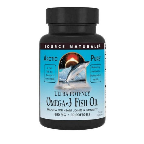 Arcticpure Ultra Potency Omega-3 Fish Oil 30 Softgels by Source Naturals