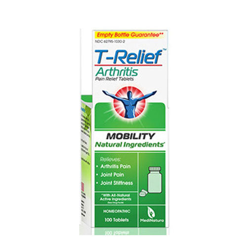 T-Relief Arthritis Pain Relief Tablets 100 Tabs by MediNatura