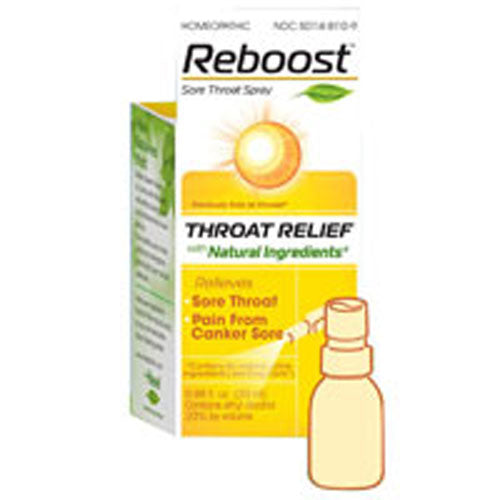 Reboost Sore Throat Spray 20 Ml by MediNatura