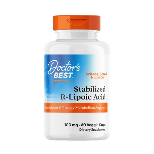 Stabilised R-Lipoic Acid 60 Veggie Caps by Doctors Best
