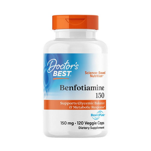 Benfotiamine 150 With Benfopure 120 Veggie Caps by Doctors Best